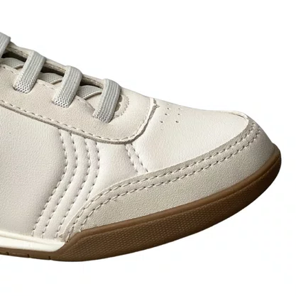 Tênis Kolosh Feminino Cream Calce Fácil 