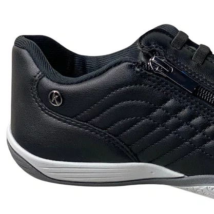 Tênis Kolosh Feminino Preto Calce Fácil 