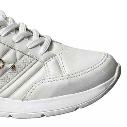 Tênis Kolosh Feminino White Cadarço 