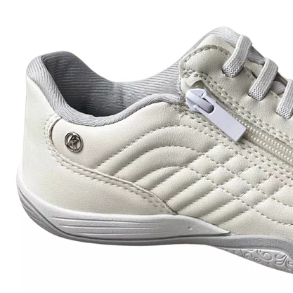 Tênis Kolosh Feminino White Calce Fácil 