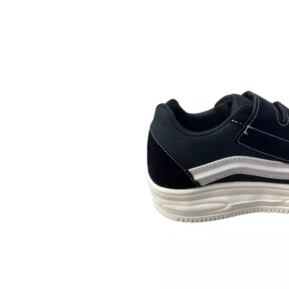 Tênis Mini Pe Preto Masculino Calce fácil 