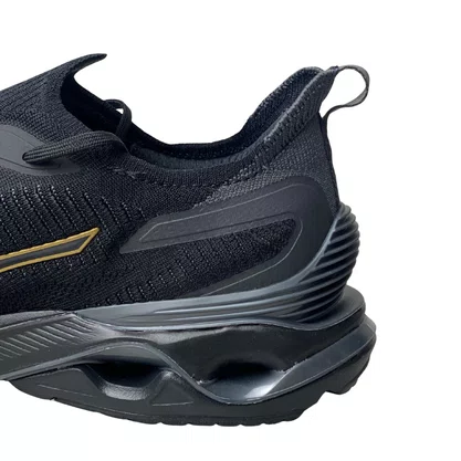 Tênis Mizuno Masculino Preto Wave Mirai7 Cadarço