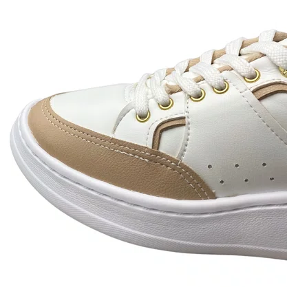 Tênis Modare Feminino Branco Bege 