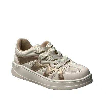 Tênis Modare Feminino Branco Off Cadarço 