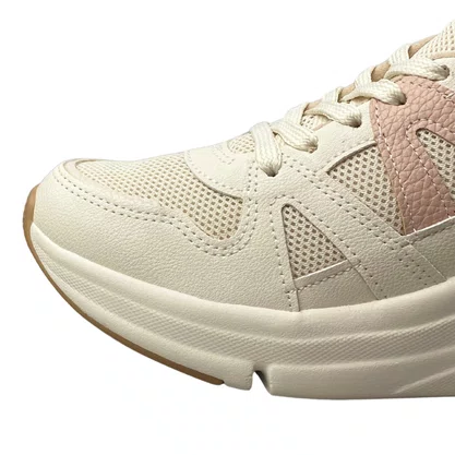 Tênis Modare Feminino Branco Off Fechamento Cadarço