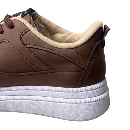 Tênis Moleca Feminino Chocolate Cadarço