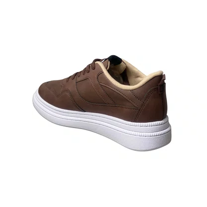 Tênis Moleca Feminino Chocolate Cadarço