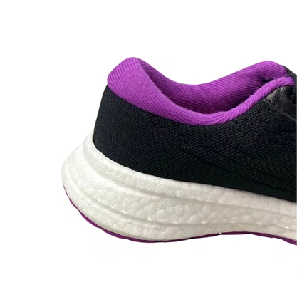Tênis Molekinha Feminino Infantil Preto Fechamento Cadarço 