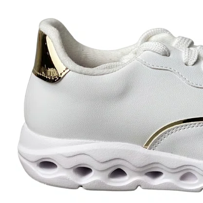 Tênis Molekinha Infantil Feminino Branco Acompanha Acessório