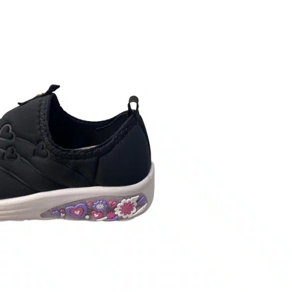 Tenis Molekinha Preto Calce Facil 