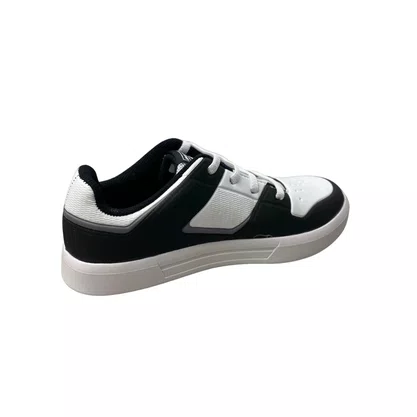 Tênis Mormai Infantil Masculino Black Wht Fechamento Cadarço 
