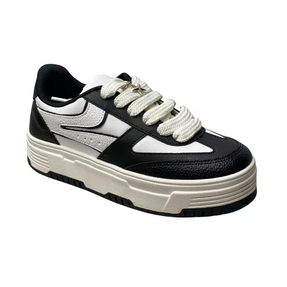 Tênis Nadia Talita Feminino Branco Pingente Prateado 