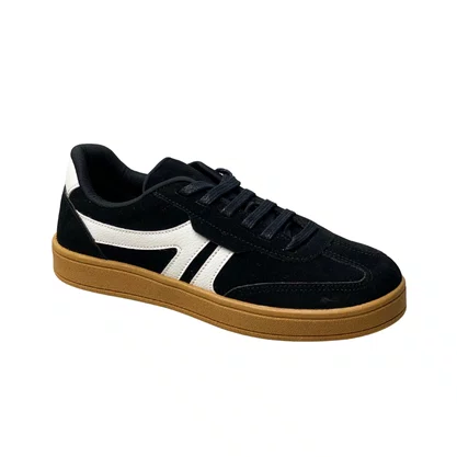 Tênis Nadia Talita Feminino Preto Fechamento Cadarço 