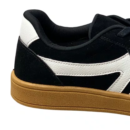 Tênis Nadia Talita Feminino Preto Fechamento Cadarço 