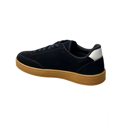 Tênis Nadia Talita Feminino Preto Fechamento Cadarço 