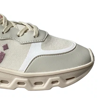 Tênis Novo Pé Infantil Feminino Off White Cadarço 