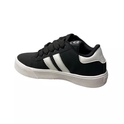 Tênis Ollie Feminino Preto Fechamento Cadarço