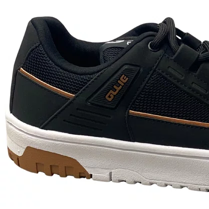 Tênis Ollie Masculino Preto Cadarço 