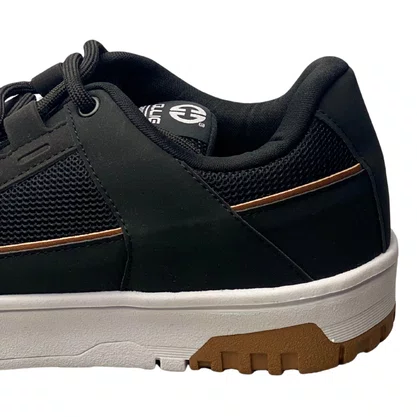 Tênis Ollie Masculino Preto Cadarço 