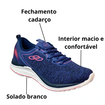 Tênis Olympikus Feminino Stone Day Cadarço 