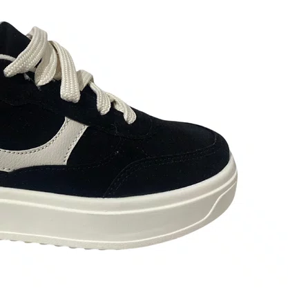 Tênis Oneflip Feminino Preto Cadarço 