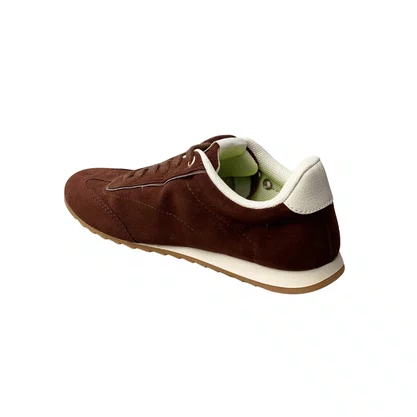 Tênis Petite Jolie Feminino Brown Cadarço 