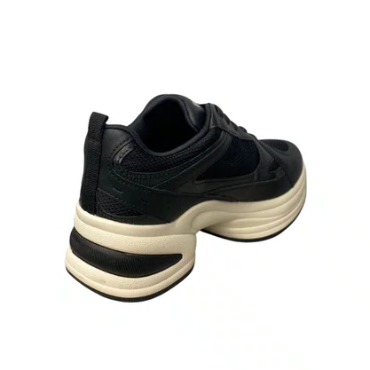 Tênis Ramarim Feminino Preto Fechamento Cadarço