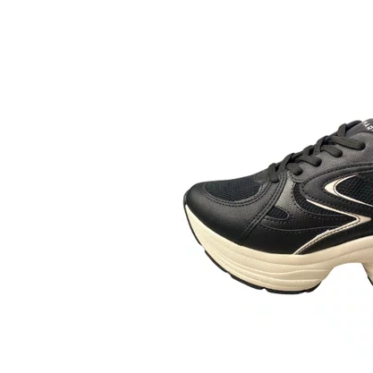 Tênis Ramarim Feminino Preto Fechamento Cadarço