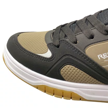 Tênis Red Nose Infantil Masculino Amendoa Fechamento Cadarço 