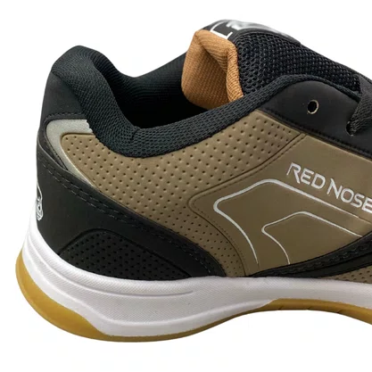 Tênis Red Nose Infantil Masculino Amendoa Fechamento Cadarço 