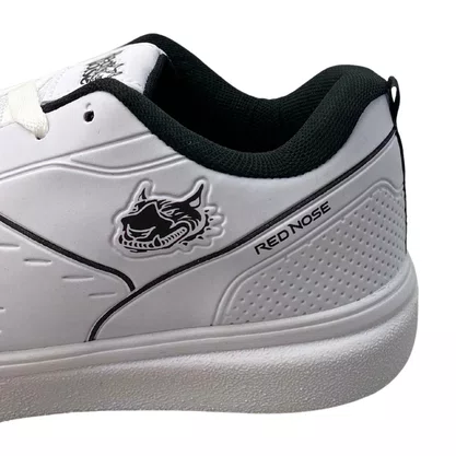 Tênis Red Nose Infantil Masculino Branco Fechamento Cadarço 