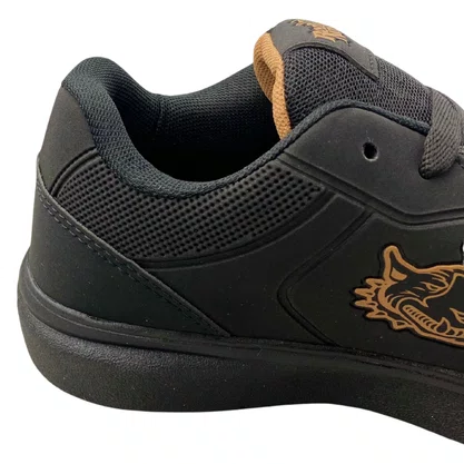 Tênis Red Nose Infantil Masculino Preto Fechamento Cadarço 