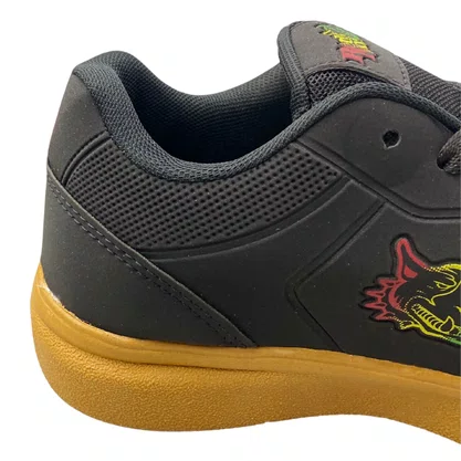 Tênis Red Nose Infantil Masculino Preto Fechamento Cadarço 