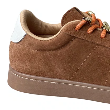 Tênis Santinelli Feminino Caramelo Acompanha Pingentes 