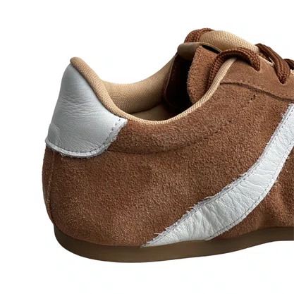 Tênis Santinelli Feminino Caramelo Couro 