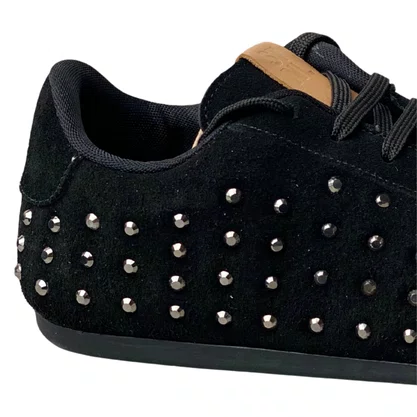 Tênis Santinelli Feminino Preto Couro 