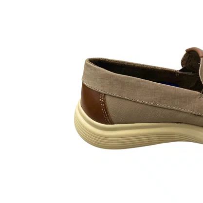 Mocassim Pegada Masculino Areia Calce Facil 