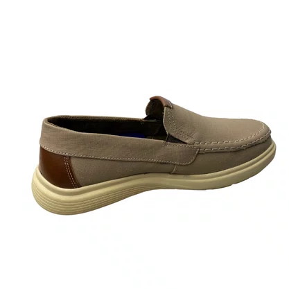 Mocassim Pegada Masculino Areia Calce Facil 