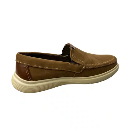 Mocassim Pegada Masculino Mascavo Calce Facil
