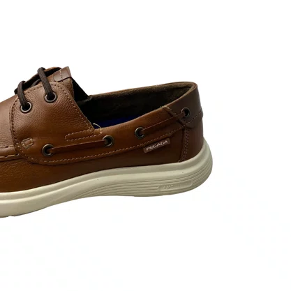 Mocassim Pegada Masculino Pinhão Calce Facil