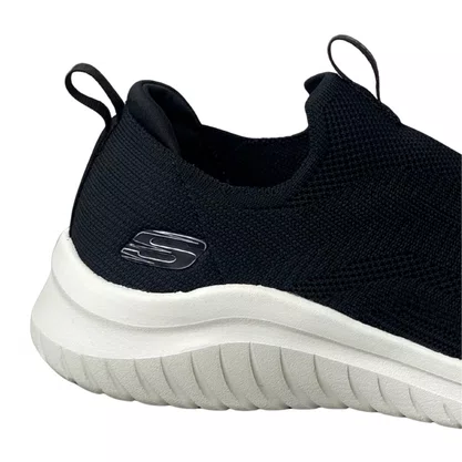 Tênis Skechers Masculino Preto Ultra Flex Calce Fácil 