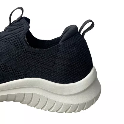 Tênis Skechers Masculino Preto Ultra Flex Calce Fácil 