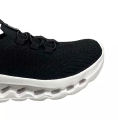 Tênis Softli Feminino Preto Calce Fácil 