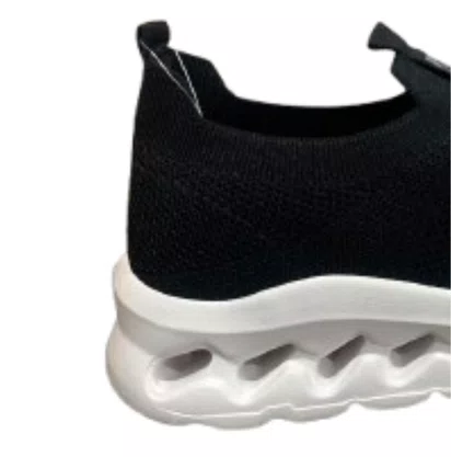 Tênis Softli Feminino Preto Calce Fácil 