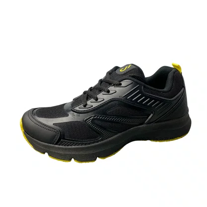 Tênis Spark Masculino Preto Cadarço 