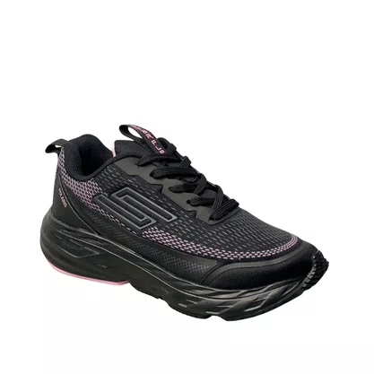 Tênis Star Flex Feminino Preto Cadarço