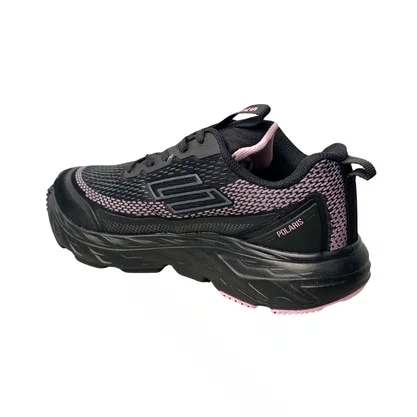Tênis Star Flex Feminino Preto Cadarço 