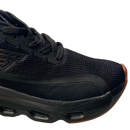 Tênis Star Flex Masculino Preto Cadarço 
