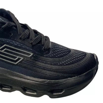 Tênis Star Flex Masculino Preto Cadarço 