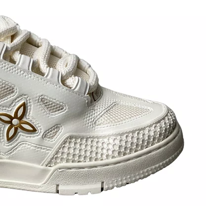 Tênis Vanscy Feminino Off White Cadarço 